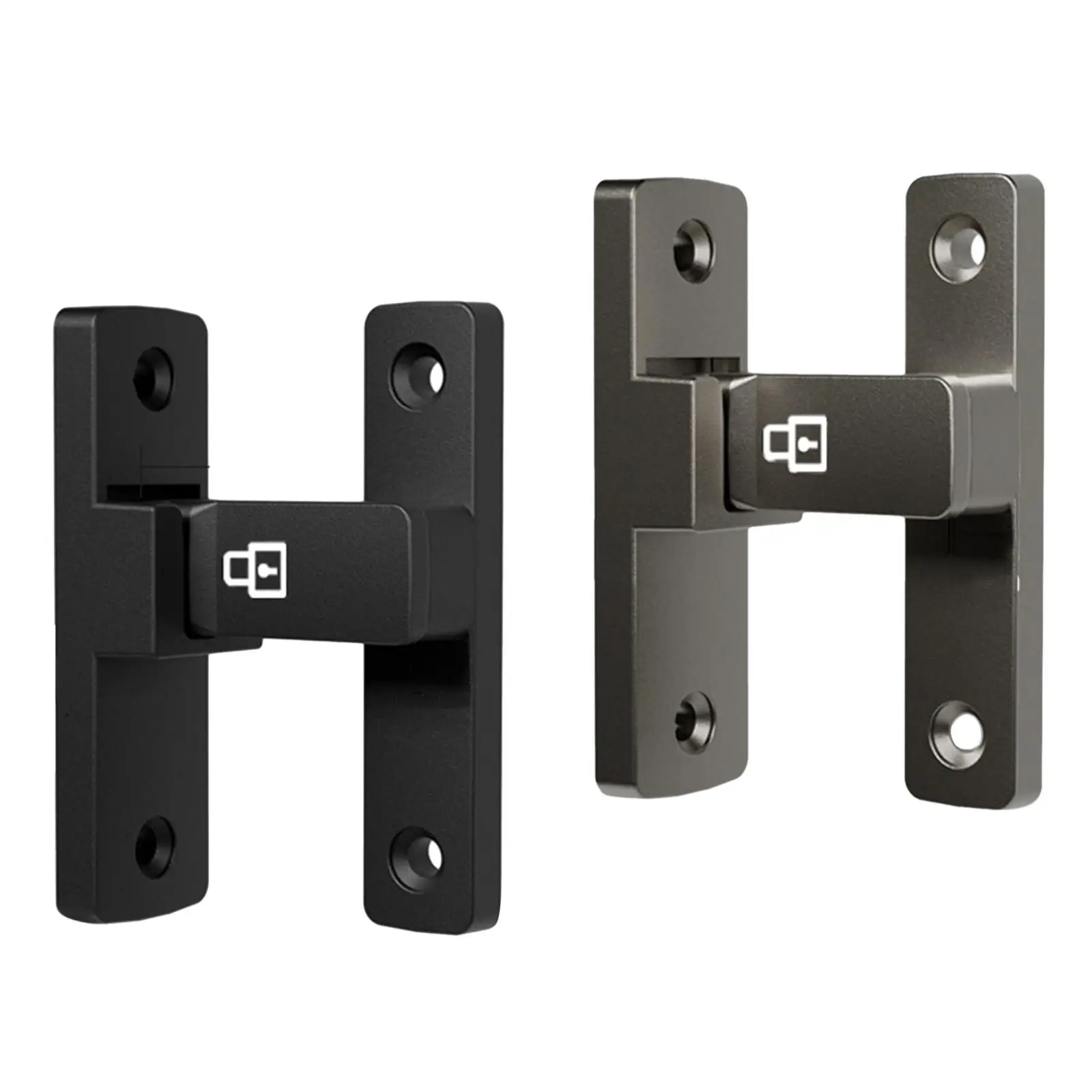 90 Degree Door Latch Luminous Easy Installation Doors Bolt Lock Flip Latch