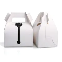 100Pcs Handmade Sealing Label Stationery Stickers Strap Shape 'HAND MADE' Sealing Label Stickers for Cake Packaging DIY Gifts 5