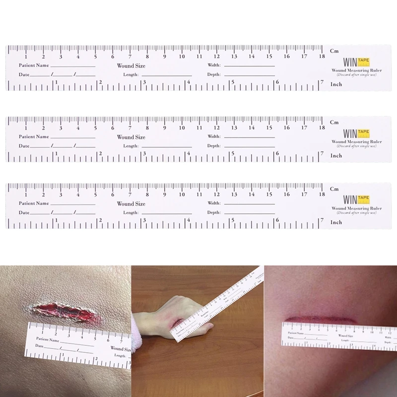 

Paper Tape Measure Wound Measuring Ruler 18cm / 7'' Educare Used Measuring Babies for Head Disposable Pack of 100 Drop Shipping