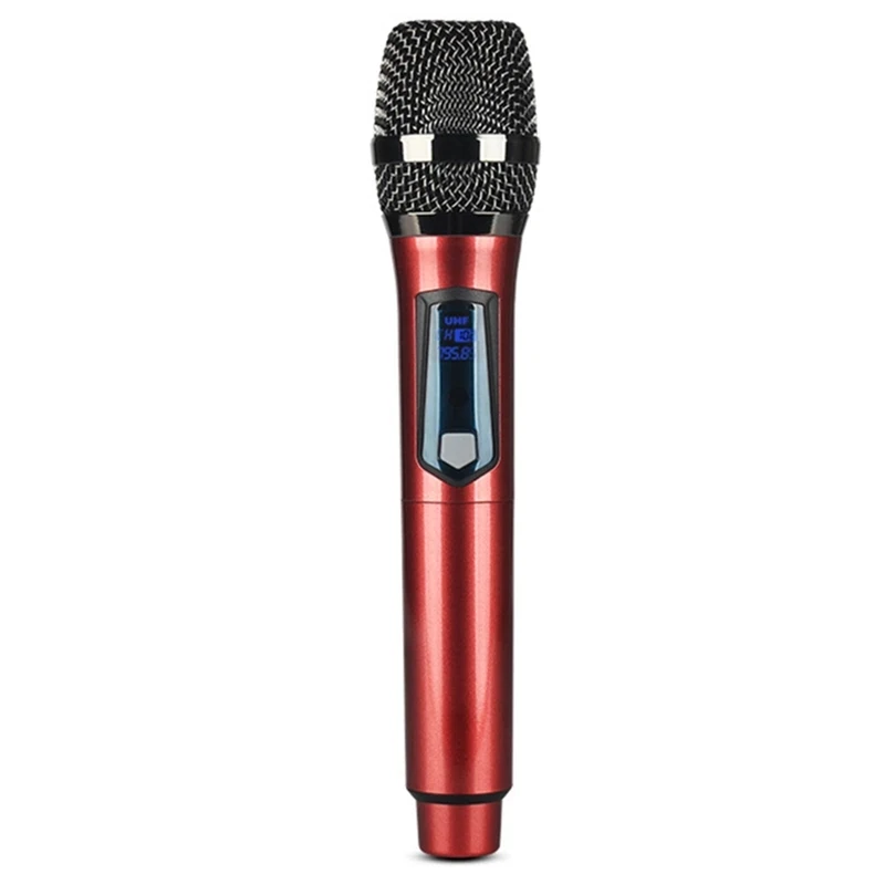 

Professional Wireless Microphone Karaoke Performance Laptops Audio DJ Singing KTV Conference Mic Set for Amplifier PC Sound Card