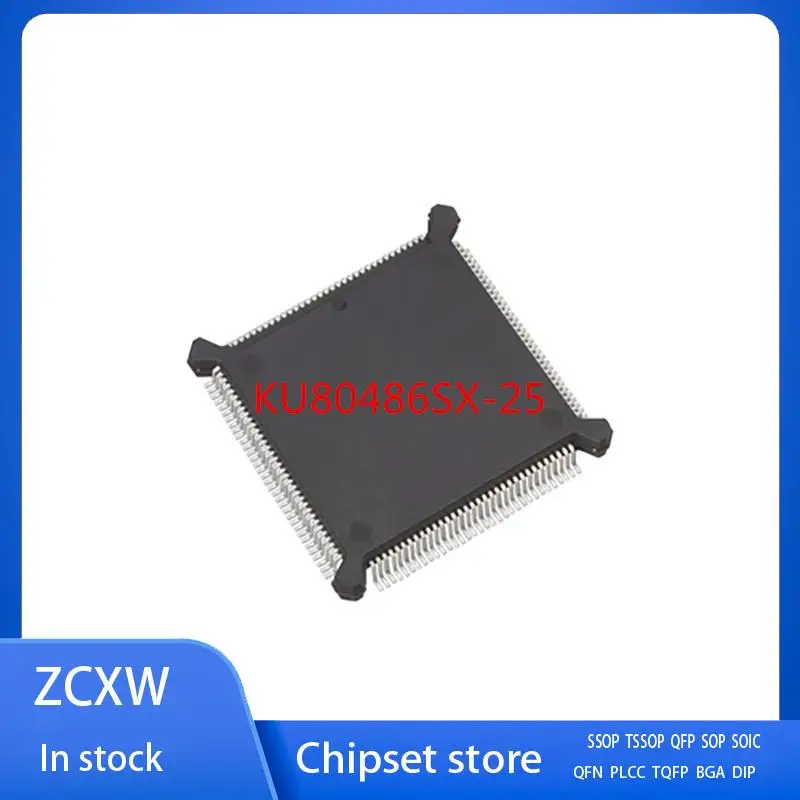 

NEW 1PCS/LOT KU80486SX-25 KU80486SX-33 KU80486SX QFP-196