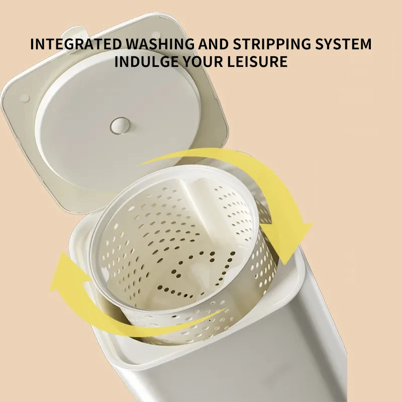 Mini washing machine fully automatic household small integrated machine dedicated cleaning machine for underwear and socks mini washing machine