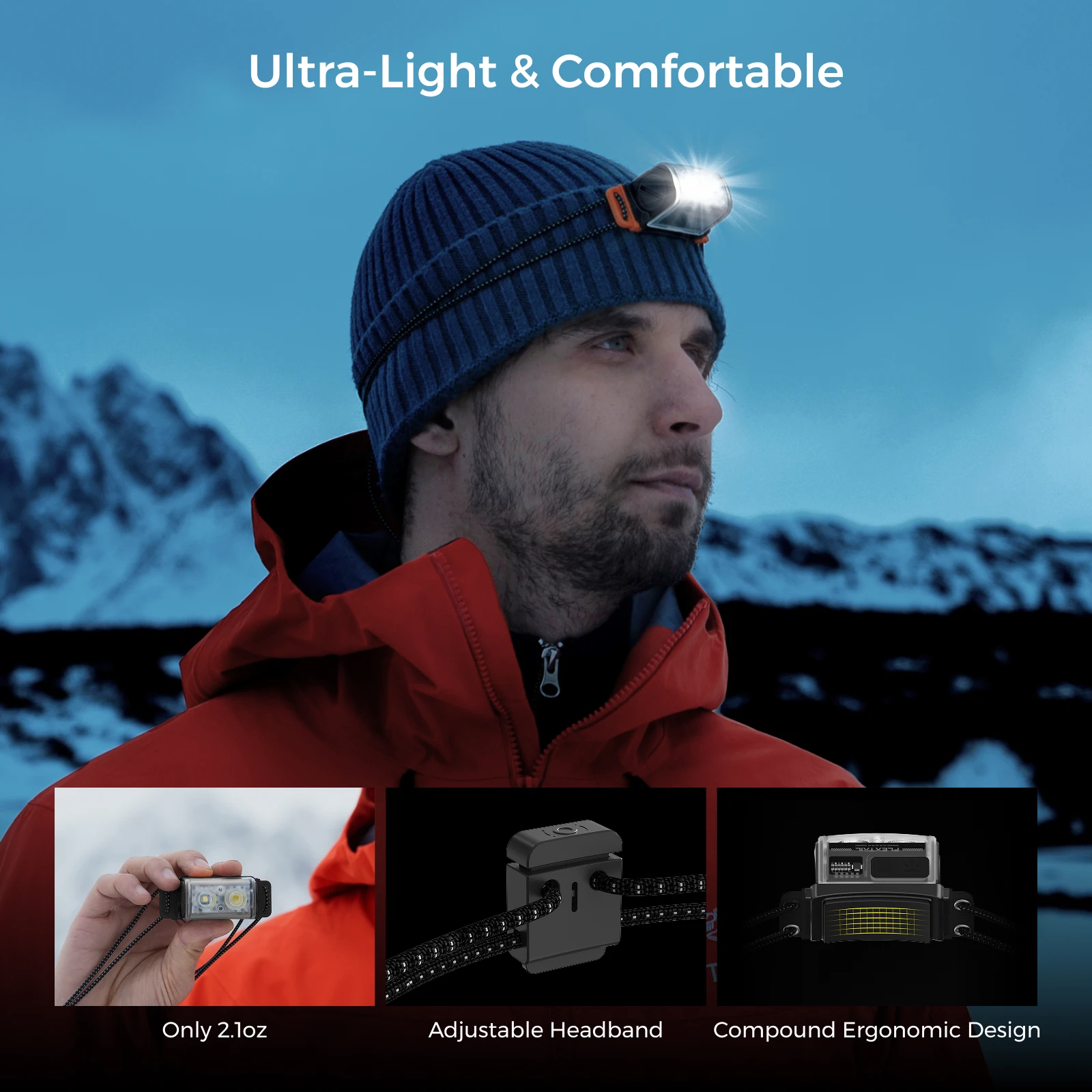 FLEXTAIL TINY HELIO 600Z Rechargeable Headlamp (700mAh, 2025 Edition) 3
