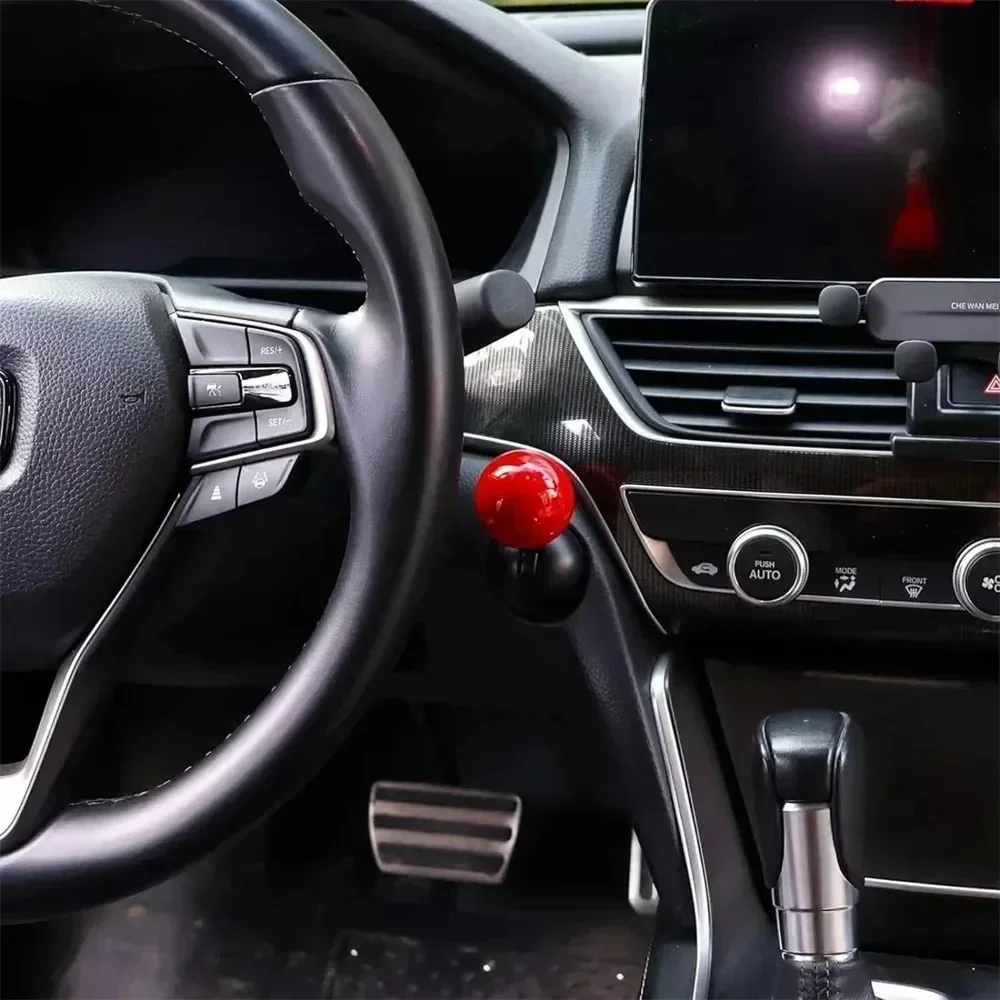 Start Button Car Start Button Cover Car Start Stop Button Push Start Auto Ignition Cover Automotive One-Touch Rocker Engine Push Stop Lever
