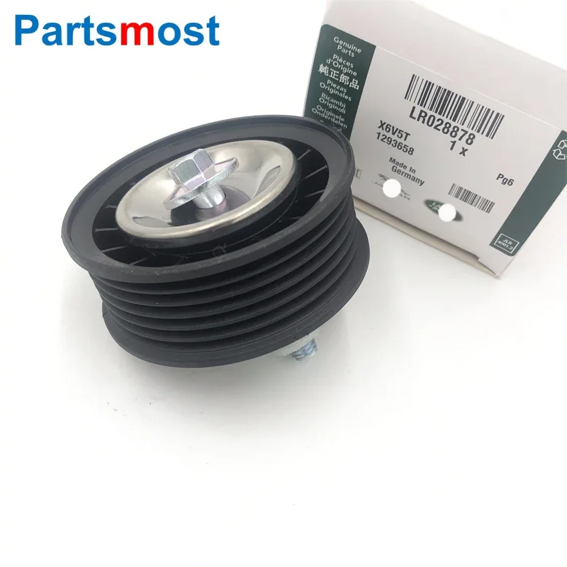 2.0L Petrol Drive Belt Idler Pulley for Land Rover Freelander 2 Range Rover Evoque Discovery Sport Upper LR028878 Lower LR028879 car clutch generator pulley