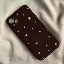 Adorable Starry Soft Silicone Phone Case - Shockproof Protective Cover for 7 8 SE 2022 (Y1-T8803)