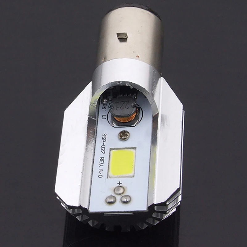 오토바이 헤드라이트, 오토바이 LED 전구, H6, BA20D, Px15D, 스쿠터 액세서리