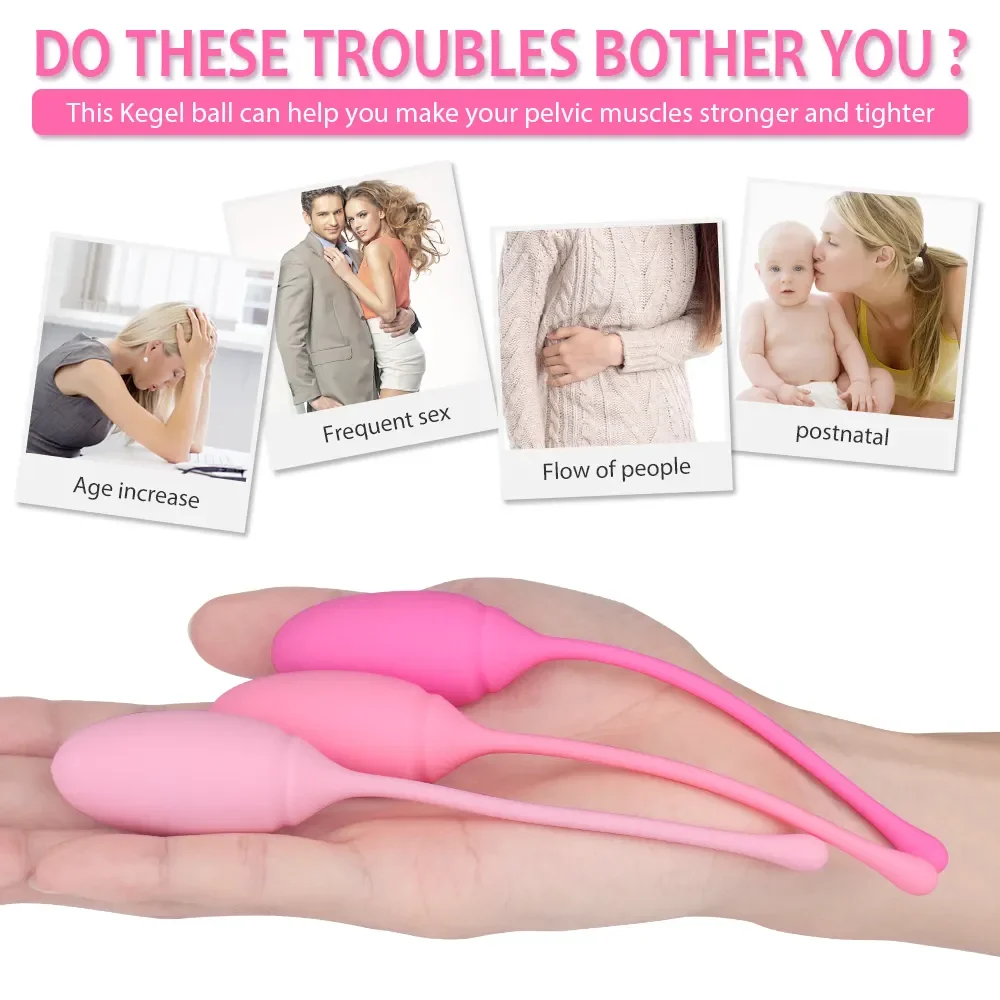 Kegel Weight Exercises Smart Love Balls Three in One chinese Balls for Wowen Bagina Ball