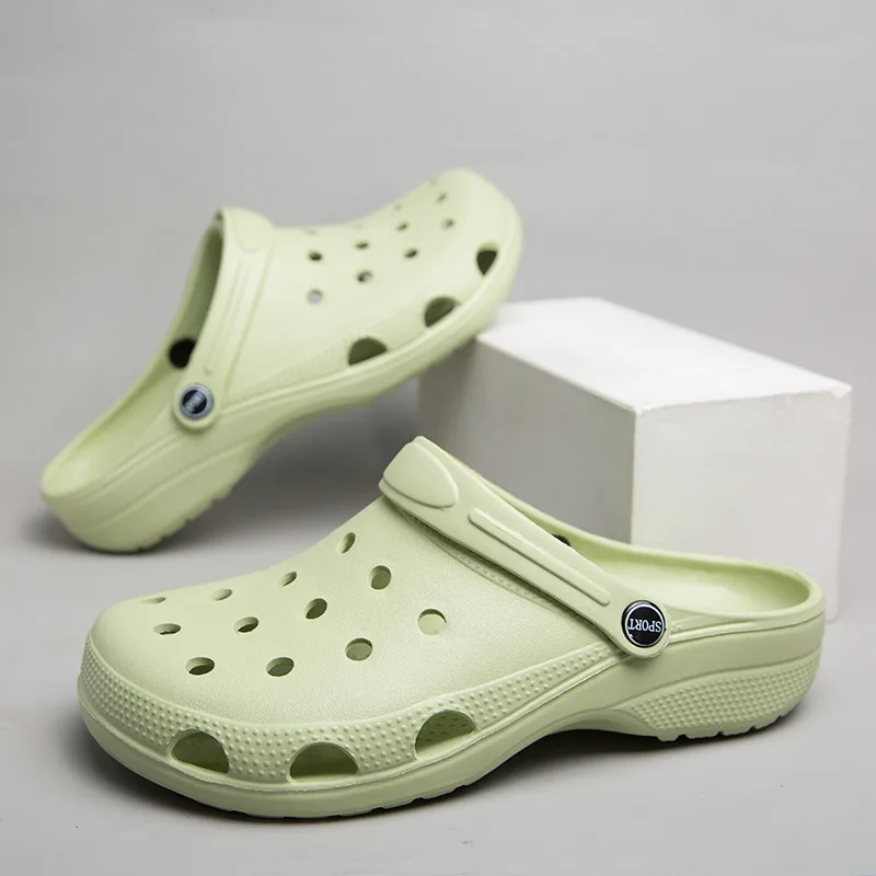 

Сандалии и шлепанцы KNCOKAR, летние, Нескользящие, с дырками