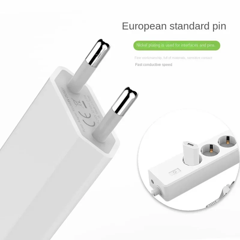 Universal 5W EU Plug Fast Charging USB Wall Charger