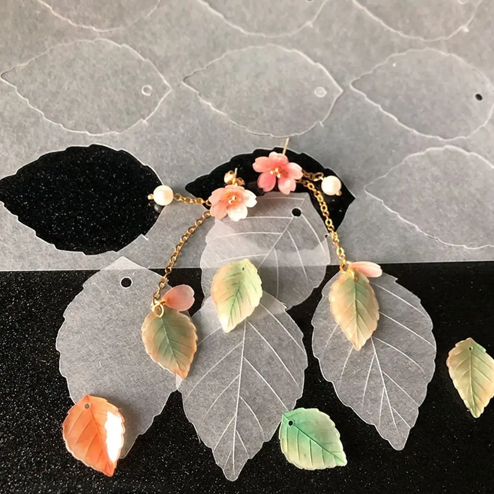 10Pcs DIY Thermal Shrink Film New Translucent Fun Shrink Plastic Sheets Shrink Art Film Paper for Handmade Supplies