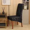 High Back & Universal Elasticity Chair Cover Spandex M XL Size Chair Covers Dining Room Kitchen Office Home Anti-dirty Removable 5