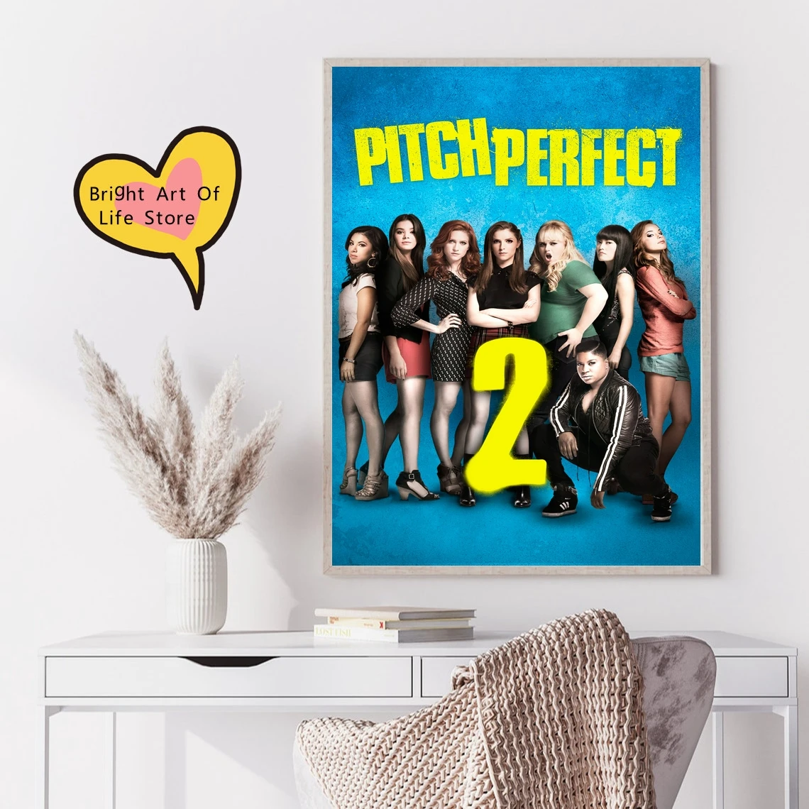 

Pitch Perfect 2 (2015) Movie Poster Cover Photo Print Canvas Wall Art Home Decor (Unframed)