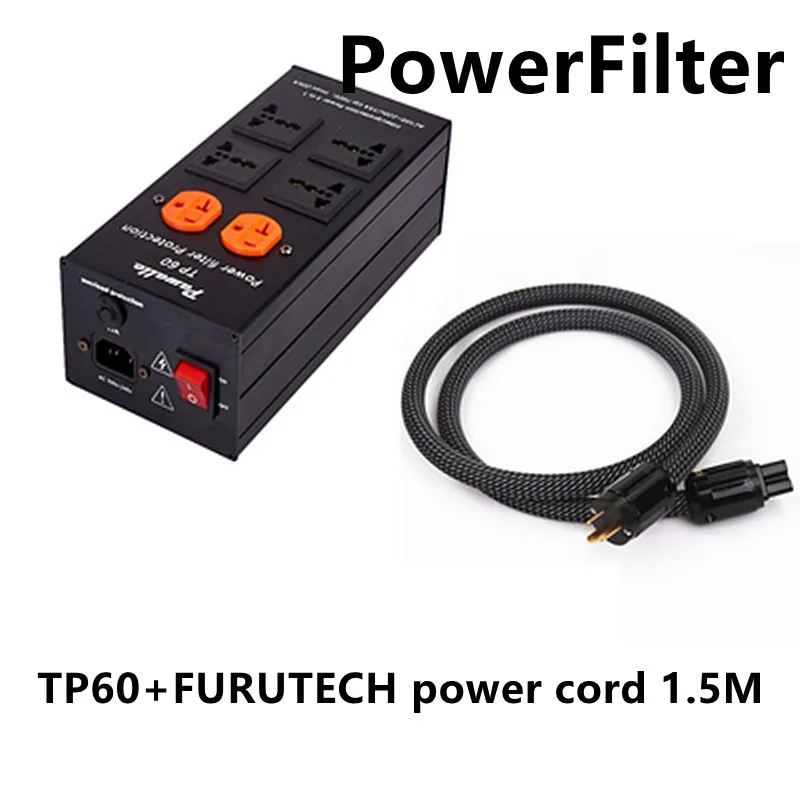 

Power filter lightning protection socket anti-interference purifier 80V-240V universal 3000W 15A level 2 surge protection