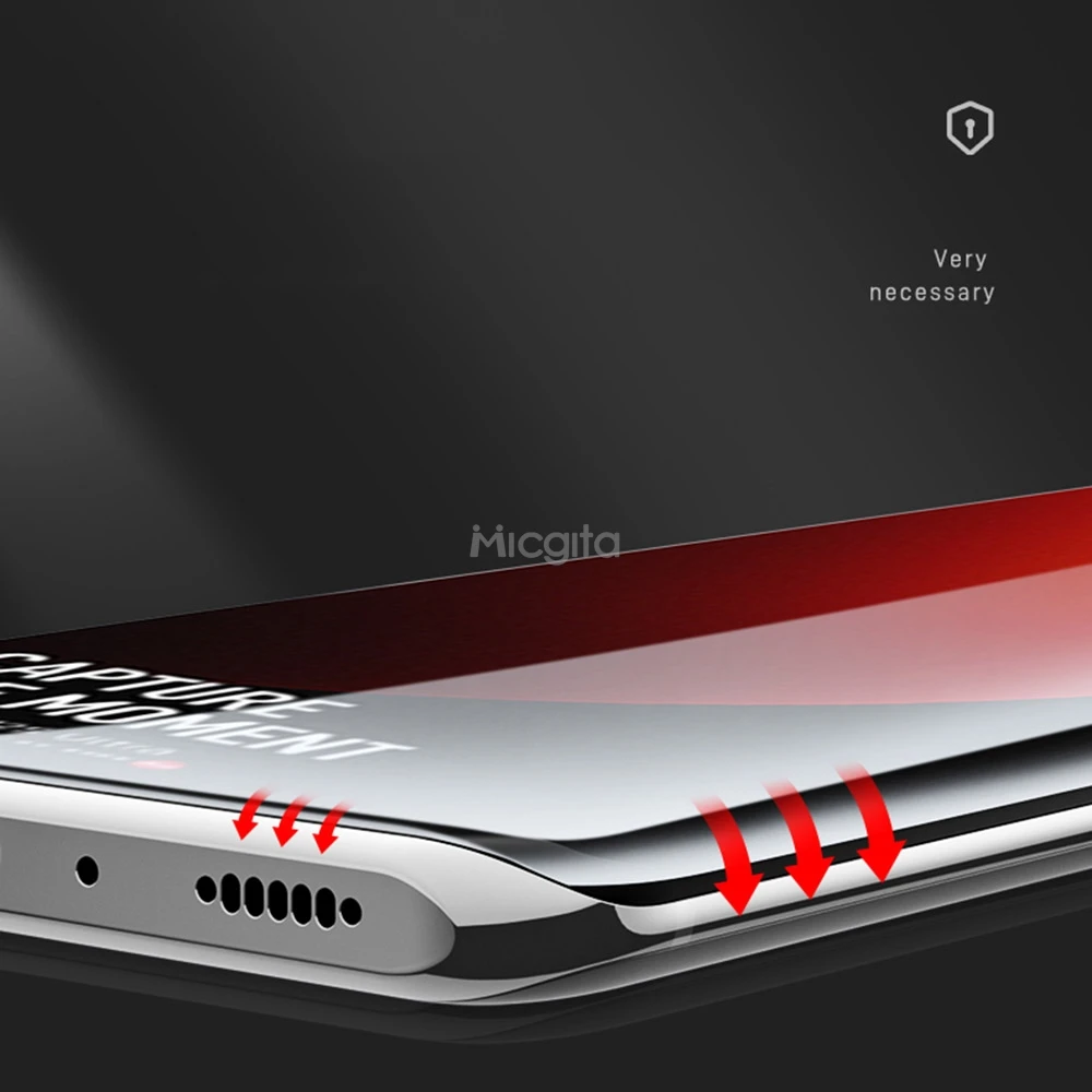 واقي شاشة منحني ثلاثي الأبعاد لهاتف Realme GT7 Pro...