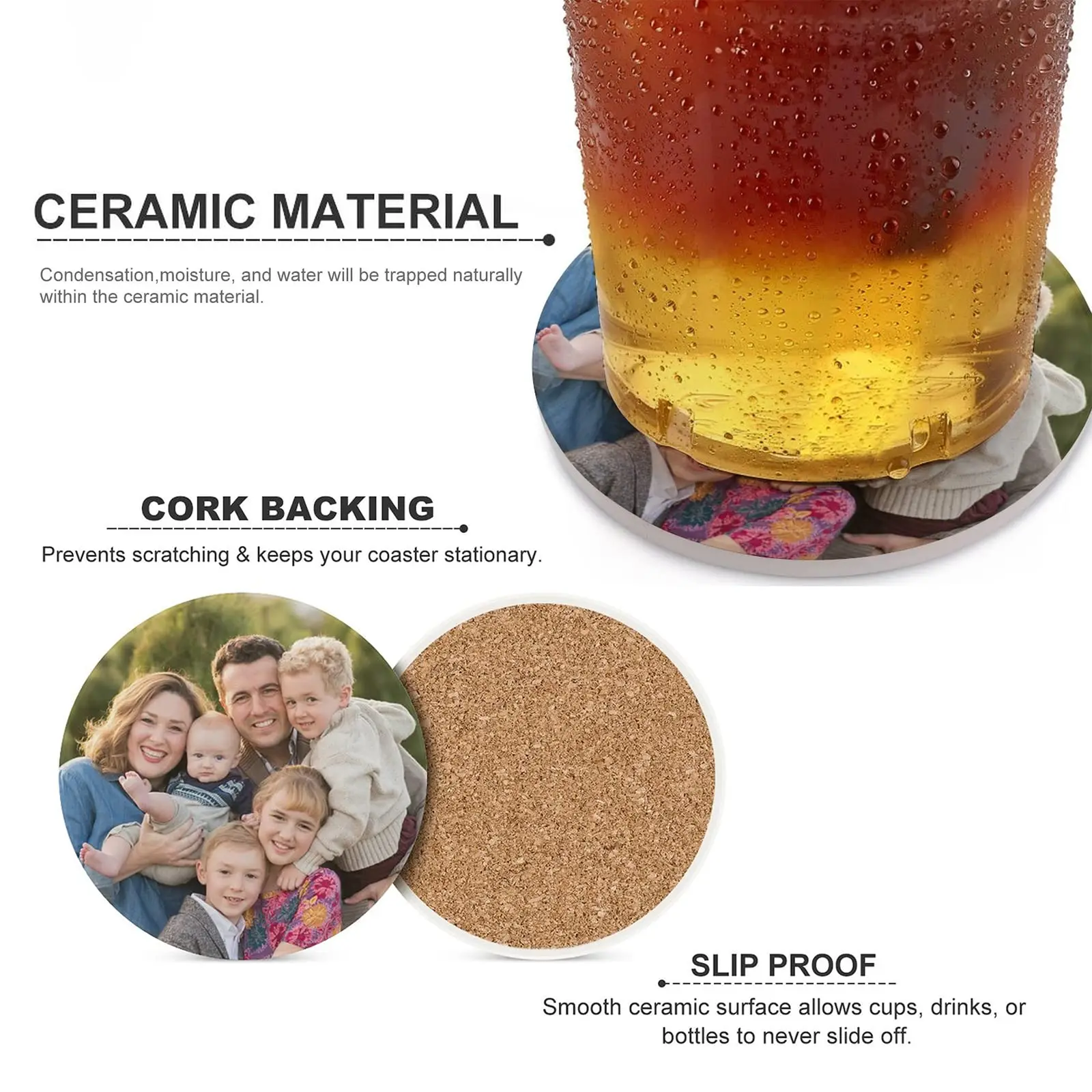 Personalized Coasters Custom Ceramics Coasters for Drink Add Your Image Text Logo Absorbent Bar Coasters for Cup Home Office 8 S5d24422ba77546dea3b6c9ed333f706f9