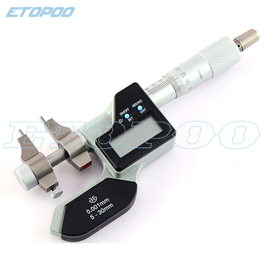 디지털 내부 마이크로미터 5-30mm 25-50mm, 산업용 품질 내부 마이크로미터 50-75mm 75-10mm 0.001mm 전자 측정