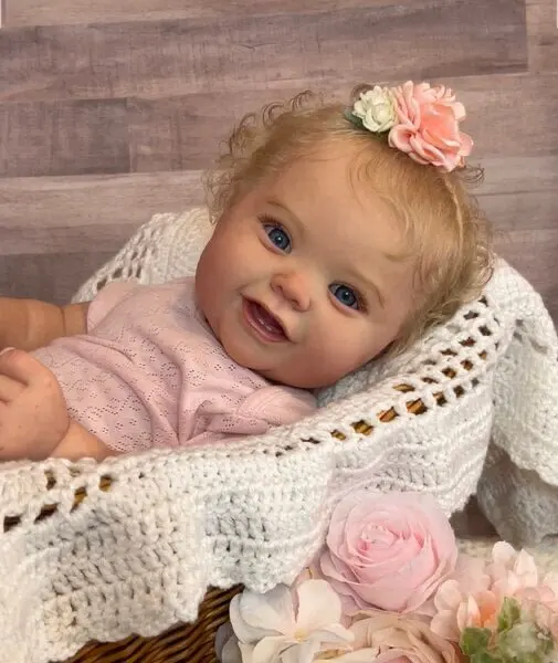 

FBBD Custom Made By ShanShan 24inch Reborn Baby Doll Kodi With Hand-Rooted Hair Already Finished Doll Christmas Gift