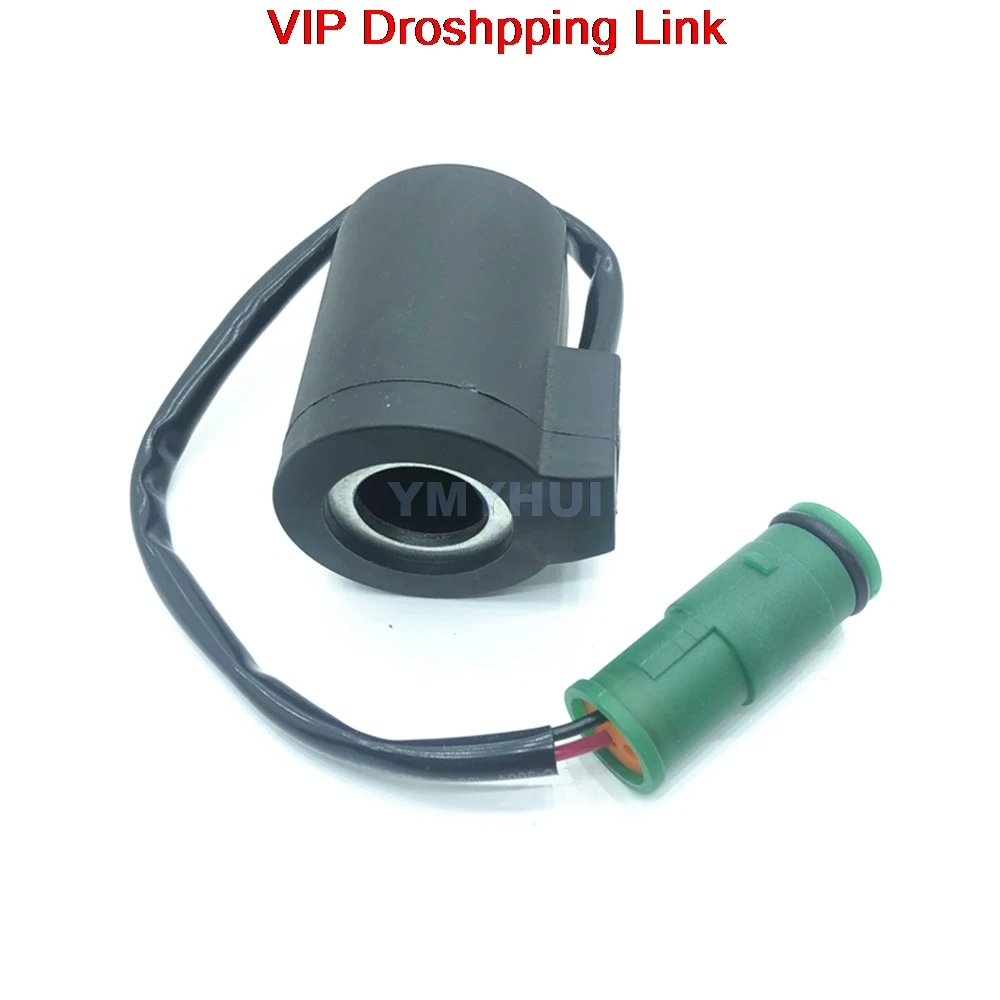 

Аксессуары для экскаватора XOJOX для Volvo EC55/140/360/460B, Соленоидный клапан, катушка экскаватора, старый высококачественный экскаватор, аксессуары