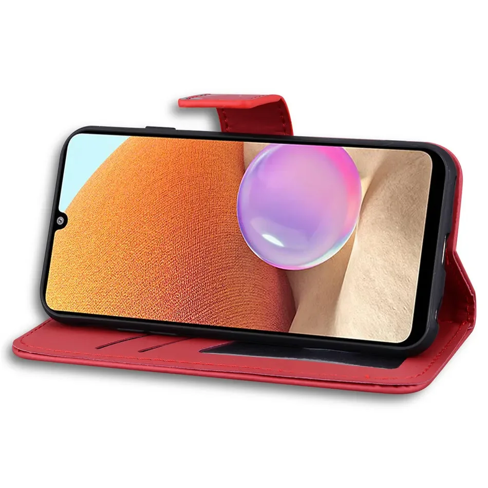 Wallet Case For Xiaomi Mi Poco X3 NFC Redmi A1 9A Note 12 11 10 9T 7 8 9 Pro 9S 10S 11S 8T Cute Animal Card Pocket Cover #SAA