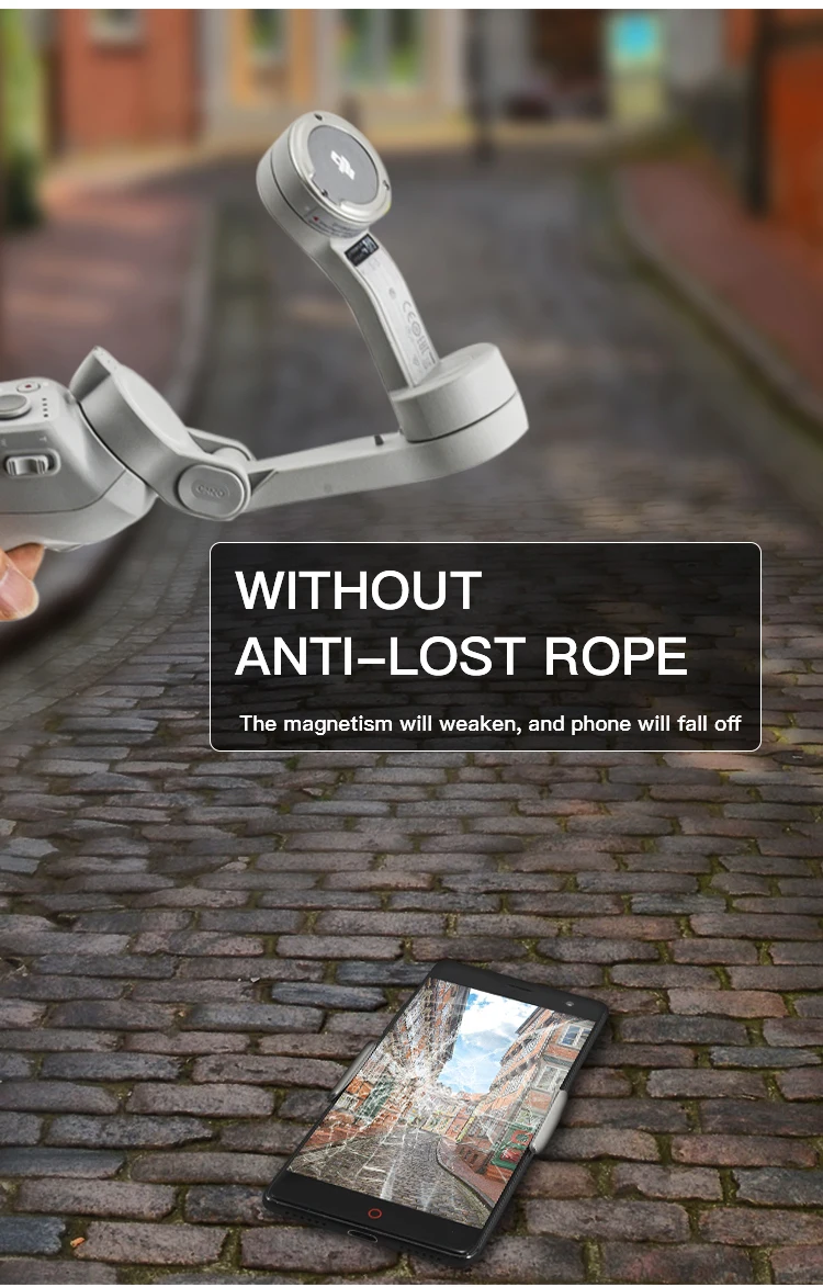 Description Picture 6 of itemOM 6 Handle Gimbal Camera Anti-lost Rope Strap Lanyard Hand Wrist Strap for DJI OM6 SE/5/OM 4 SE/Osmo Mobile 3 Accessories