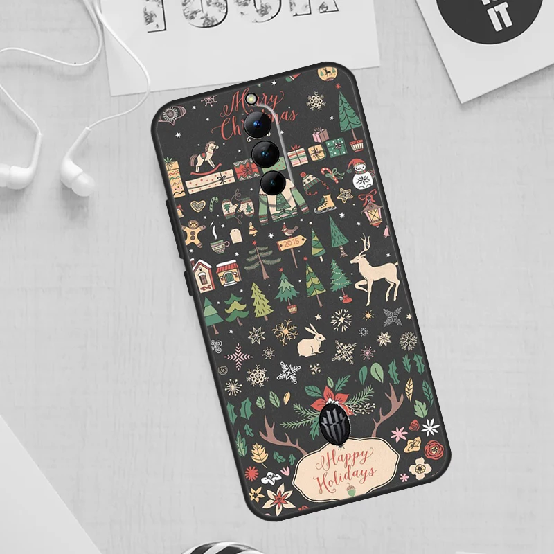 Festive Holiday Themed Protective Phone Case