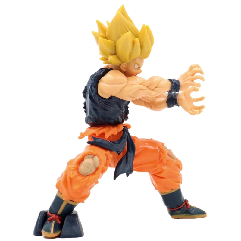 Anime dragon ball conjunto completo figura de alta qualidade animação  periféricos goku super saiyan begit broly coletar ornamento modelo presente  - AliExpress