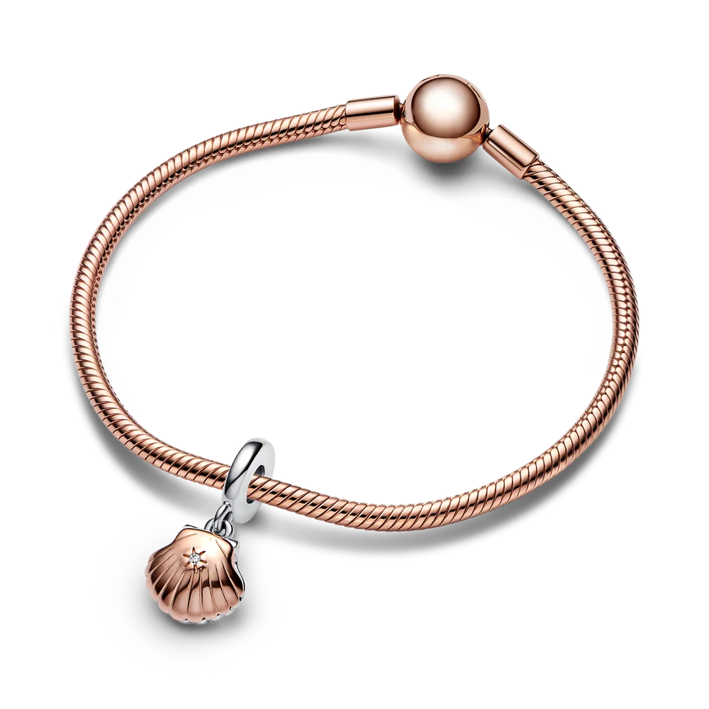 Charm Jewelry Love Fashion Pendant 3mm Serpentbone Chain DIY Women's High Jewelry Saturn Heart Shell Charm Party Gift