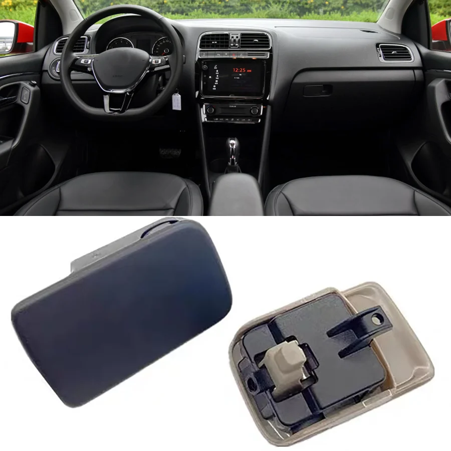 Wooeight 1Pc Glove Box Catch Heat Resistant ABS Lock Latches Lid Handle Clip Replacement For Volkswagen VW Polo 2011-2018