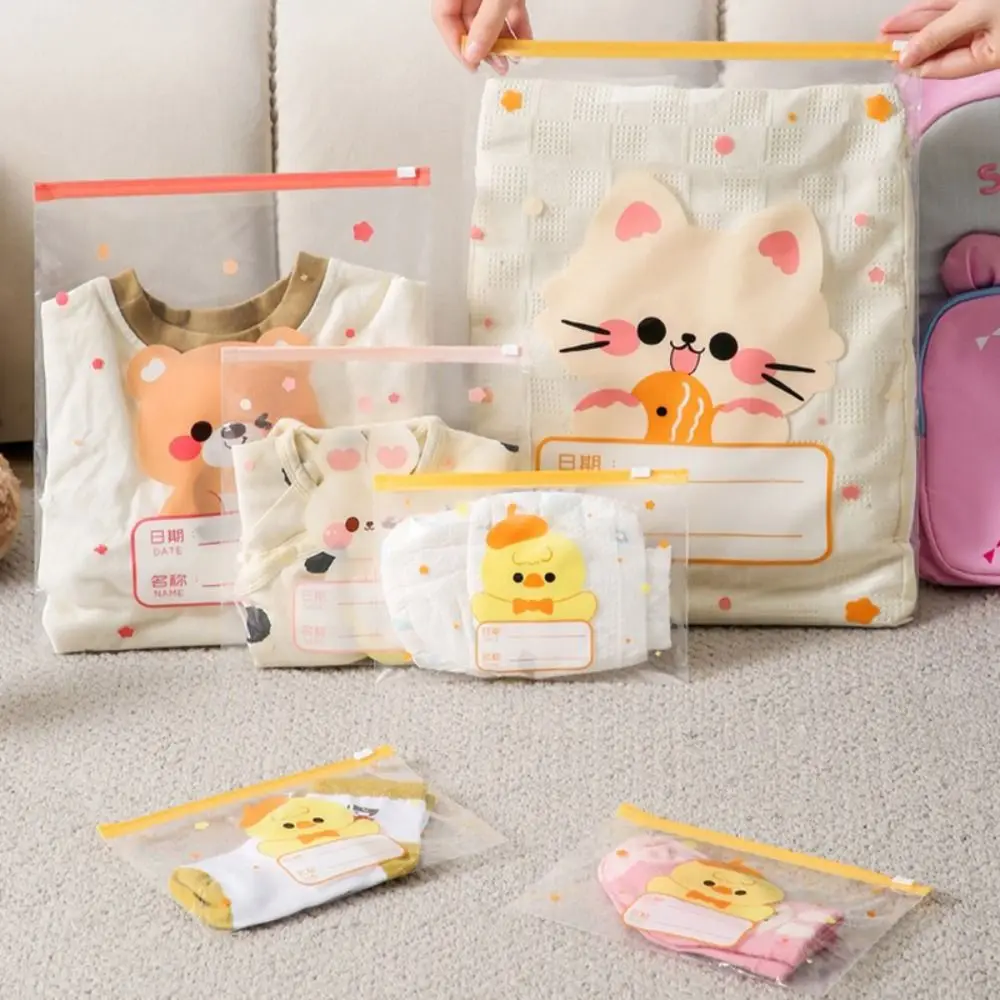 Portable PE Storage Bags for Baby Clothes and Diapers