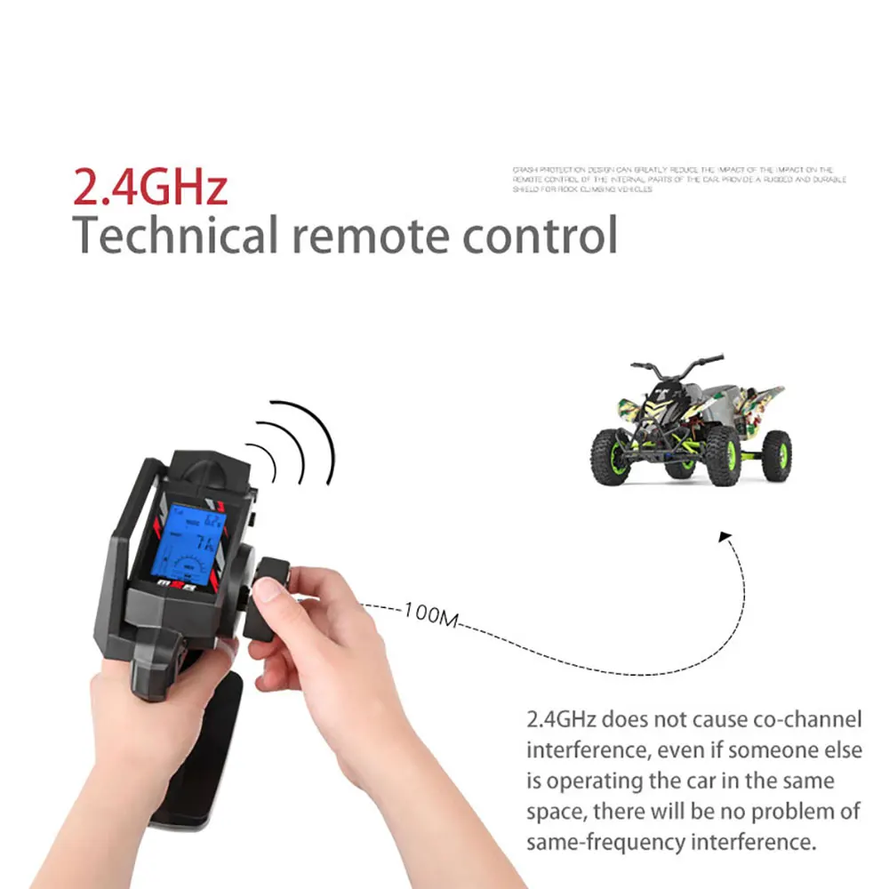 RC Hill Climb Car 2.4G Racing Toy with High Speed Drift