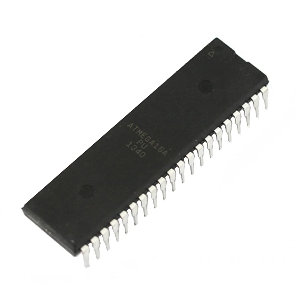 

10pcs/lot ATMEGA16A DIP40 MCU 8-Bit ATmega AVR RISC 16KB Flash 3.3V/5V 40-Pin PDIP ATMEGA16A-PU