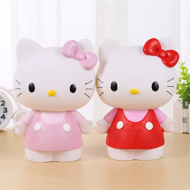 Piggy Bank Money Hello Kitty Kitty Cute Money Bank Alcancias Hello