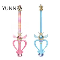 Magic Stick Girls Toys With Flashing Music Cosplay Sailor Moon Props Amazing Sword Toys For Children Pretend Play Scepter 1