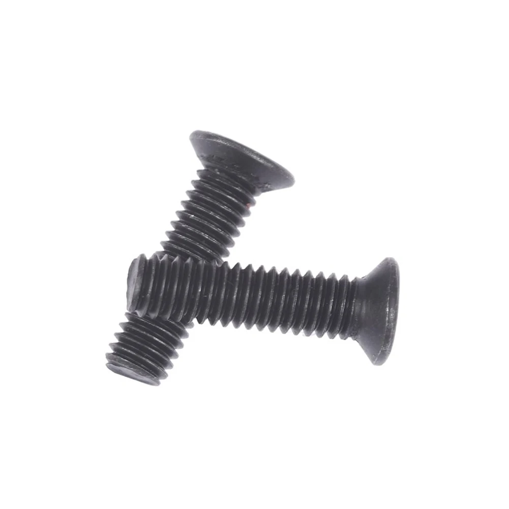 

6Pcs Fixing Screw M5 20mm M6 22mm Left Hand Thread For 1/2''UNF 3/8''UNF Drill Chuck Shank Adapter Flat Countersunk Screw