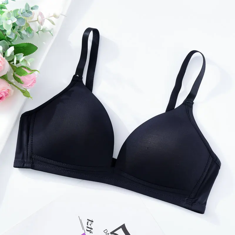 Light Weight Seamless Underwear Sexy Push Up Bras for Women Small Chest  Gather Thin Triangle Cup Wire Free Bralette Top Lingerie - AliExpress