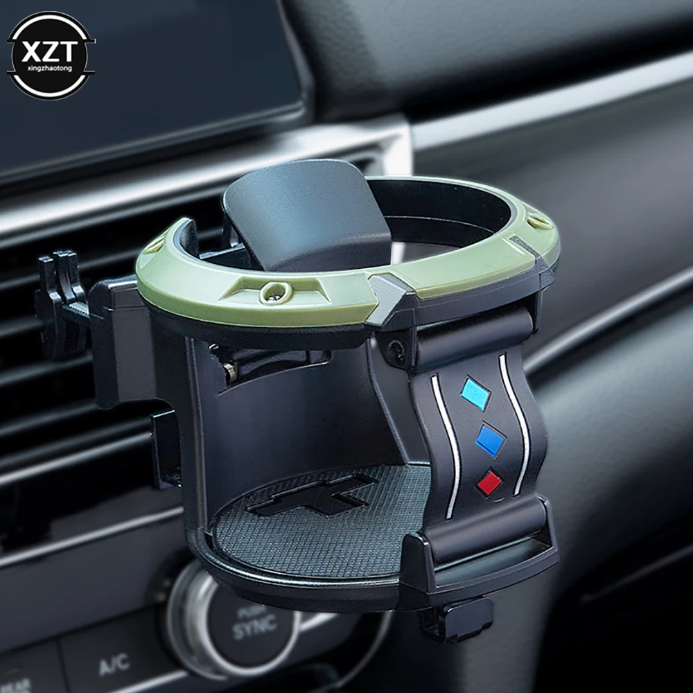 

1PCS Car Cup Holder With Hook Air Vent Outlet Drink Coffee Bottle Holder Universal Can Mounts Holders Beverage Ashtray Mount Sta