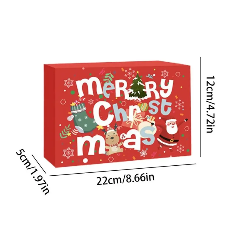 L19-크리스마스 테마 파티 선물 어린이용 크리스마스 파티 선물 크리스마스 파티 간식 가방 채우기 대량 재고