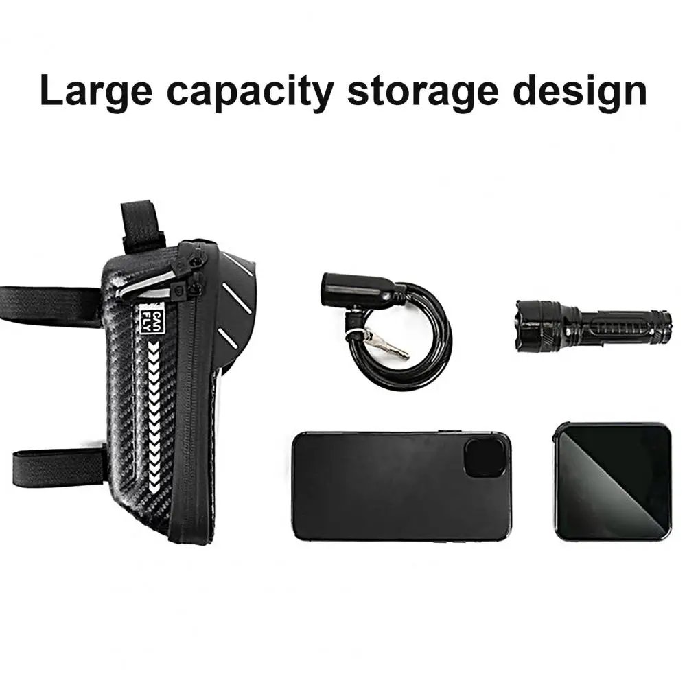

Handlebar Bag Safe Anti-splashing Universal Mountain Bicycle Mobile Phone Support Bag Cycling Accessories