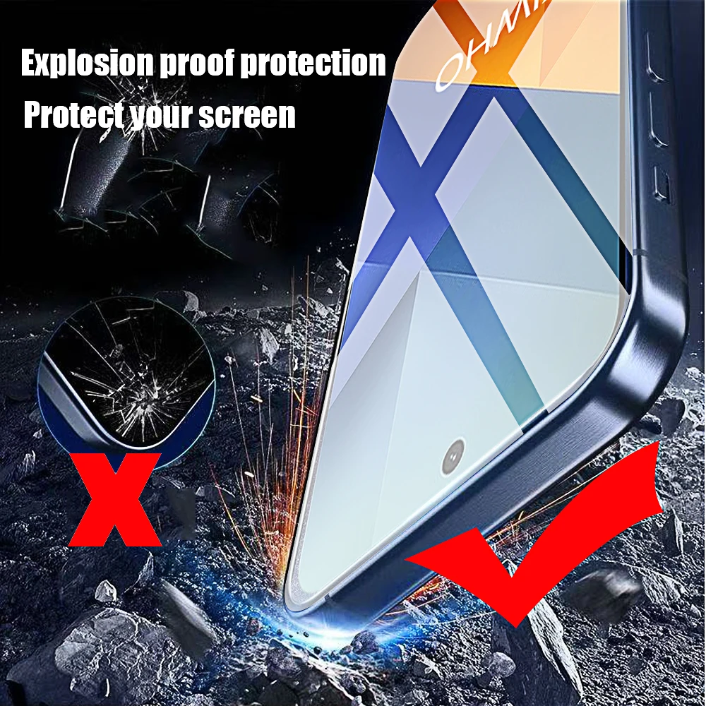 1-4pcs Premium Tempered Glass Screen Protectors