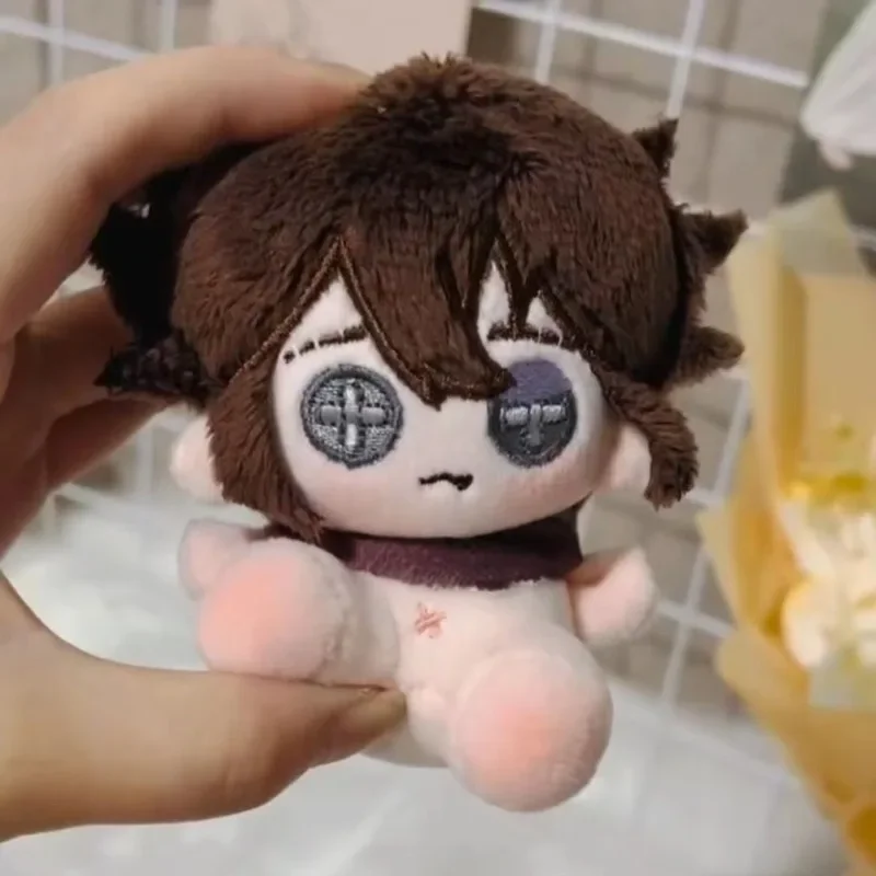 

10CM Game Anime Identity V Cosplay Prisoner Embalmer Composer Hermit Seer Mercenary Soft Plush Adorable Pendant Key Chain Gifts