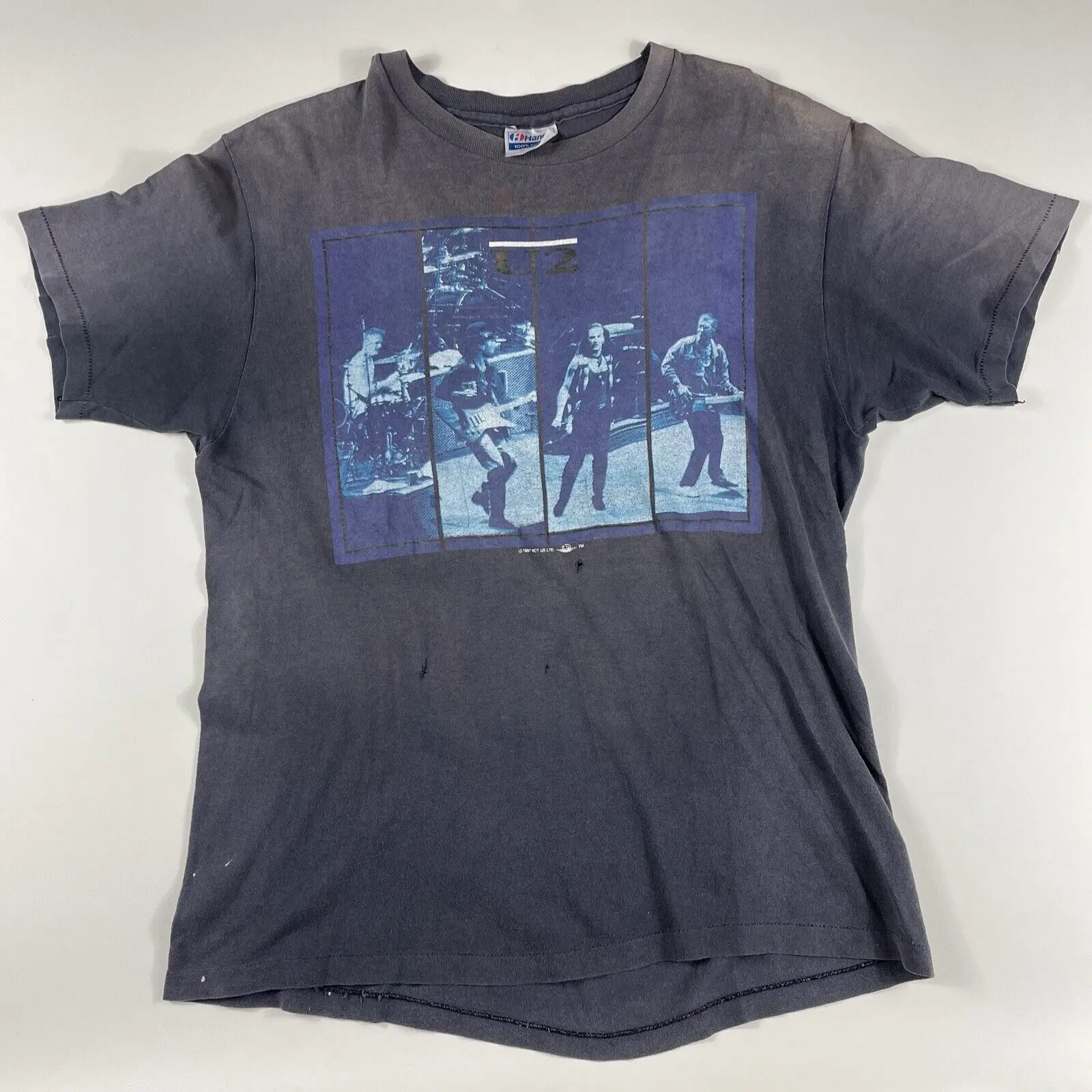 Camicia Vintage U2 Giosuè Tree 1987 Large