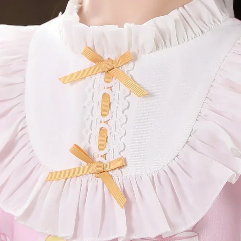 Gothic Victorian Dresses for Children Party Medieval Princess Lolita Girl Dress Christmas Victorian Dress for Kids Junior Girls