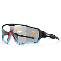 POAT marque moto photochromique coupe-vent lunettes de soleil hommes vtt vélo lunettes de sport cyclisme pêche lunettes de course 6