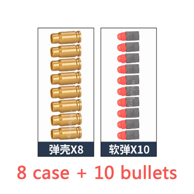 M1911 Glock Soft Bullet Toy Gun Foam Ejection Toy Foam Darts Blaster Pistol Manual Airsoft Gun With