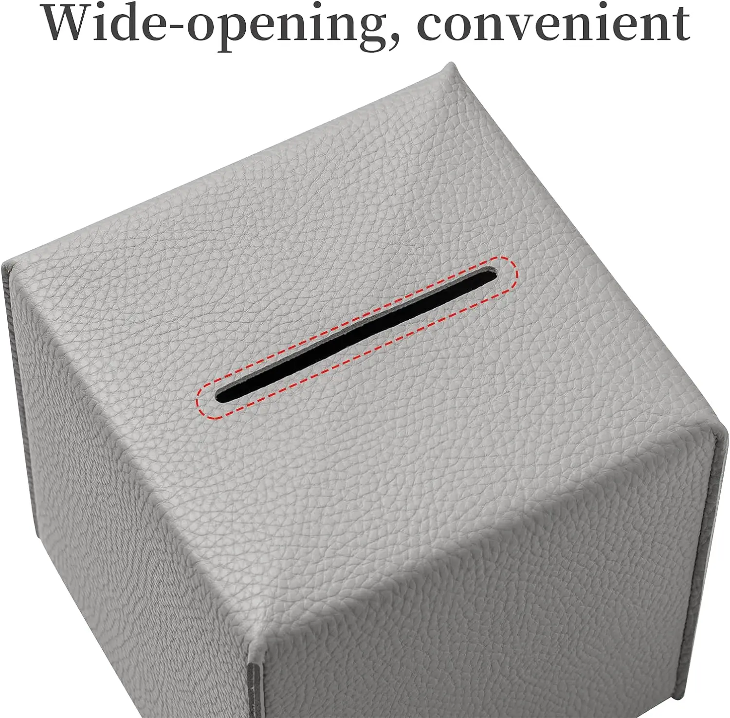 Porta fazzoletti, porta fazzoletti in pelle, moderna scatola di carta rettangolare, adatta per casa, hotel, ristorante, ufficio, auto | Leroy Merlin