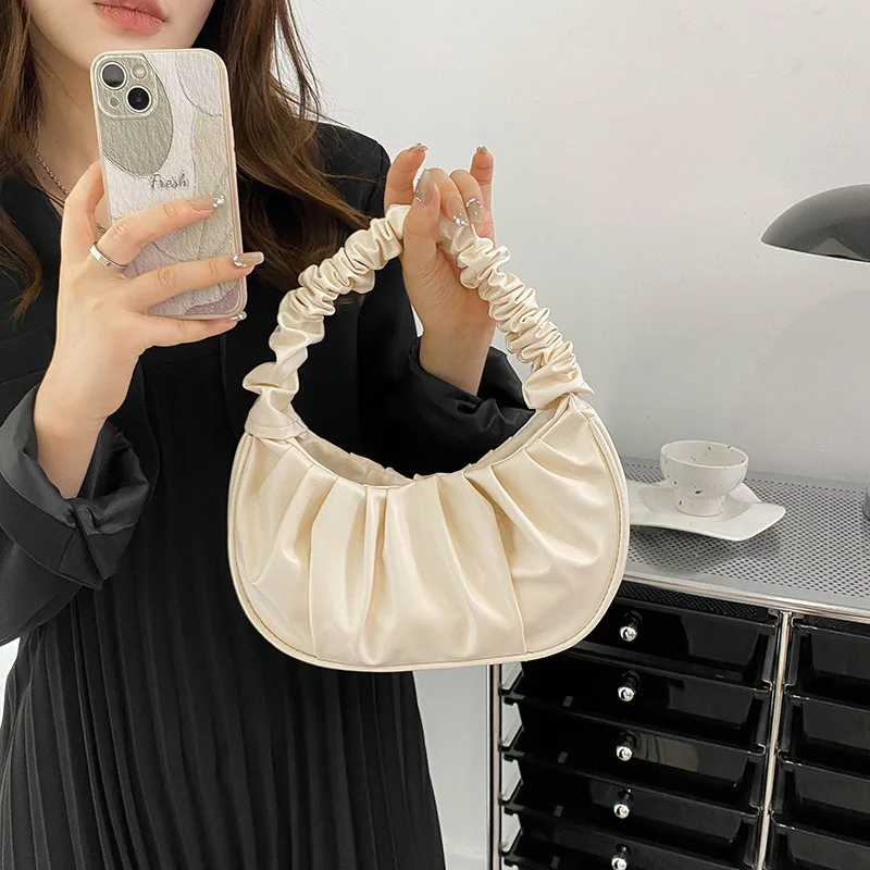 Cloud Pleated Handlebags Designer Handbag Women's Single Crossbody Dumpling Tote Armpit Bag Shopping Shoulder Bags Underarm Bag