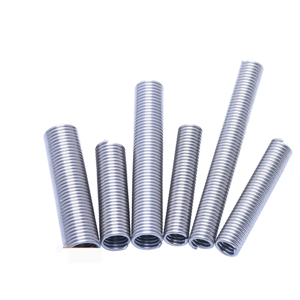 10pcs/Lot 304 Stainless Steel Tensile Spring Small Tension Spring Wire