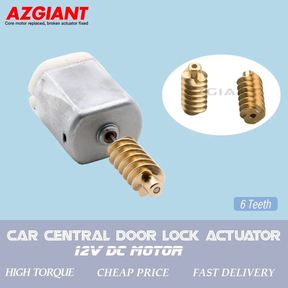 

AZGIANT 1-5pcs 6Teeth FC-280SC-20150 For foton TUNLAND E3 E5 Vehicle Door Central Lock Actuator 12V DC Motor Engine Repair