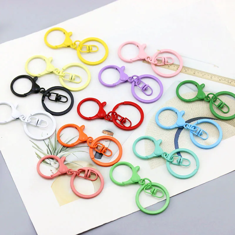 10 Portachiavi Morbidi A Forma Di Palla Di Pelo – Ganci Aragosta Colorati, Ciondoli In Peluche Da 2 Cm Per Chiavi, Zaini E Borse, Mix Di 10 Colori Vivaci